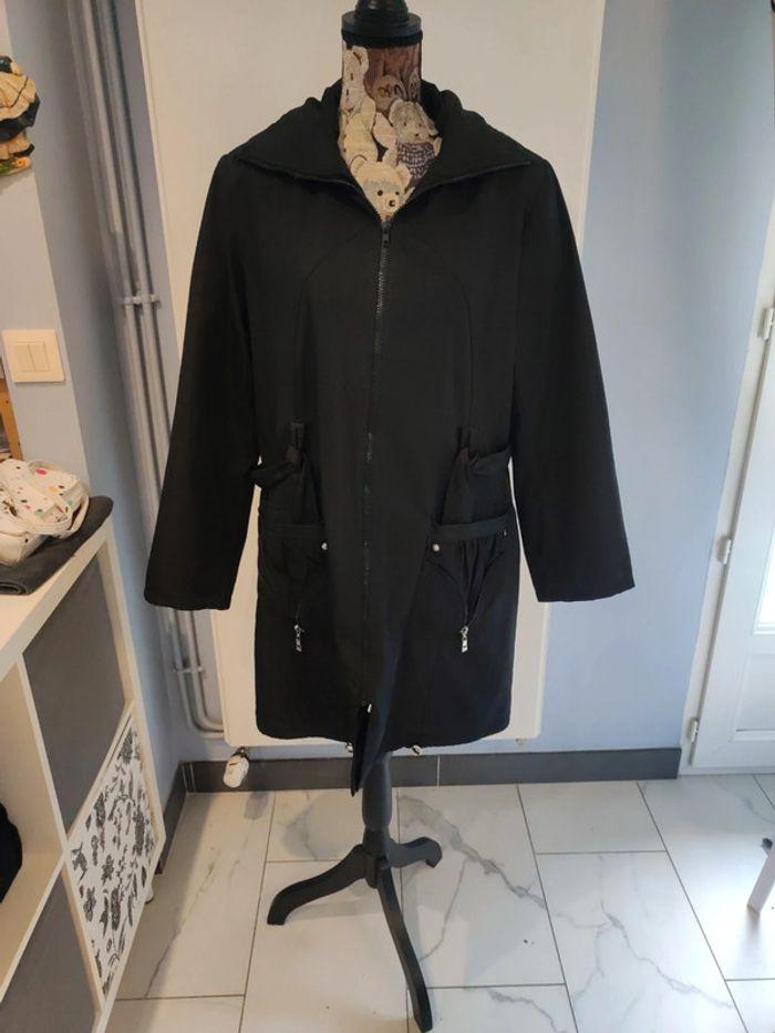 Manteau doublé polaire taille 44 - photo numéro 1