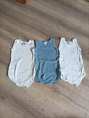 3 body sans manches petit bateau 6 mois