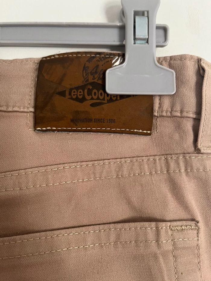 Pantalon jean beige Lee Cooper taille 44 - photo numéro 6