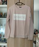 Pull sweat rose pale "supermodel" 
Kiabi -Taille S 36