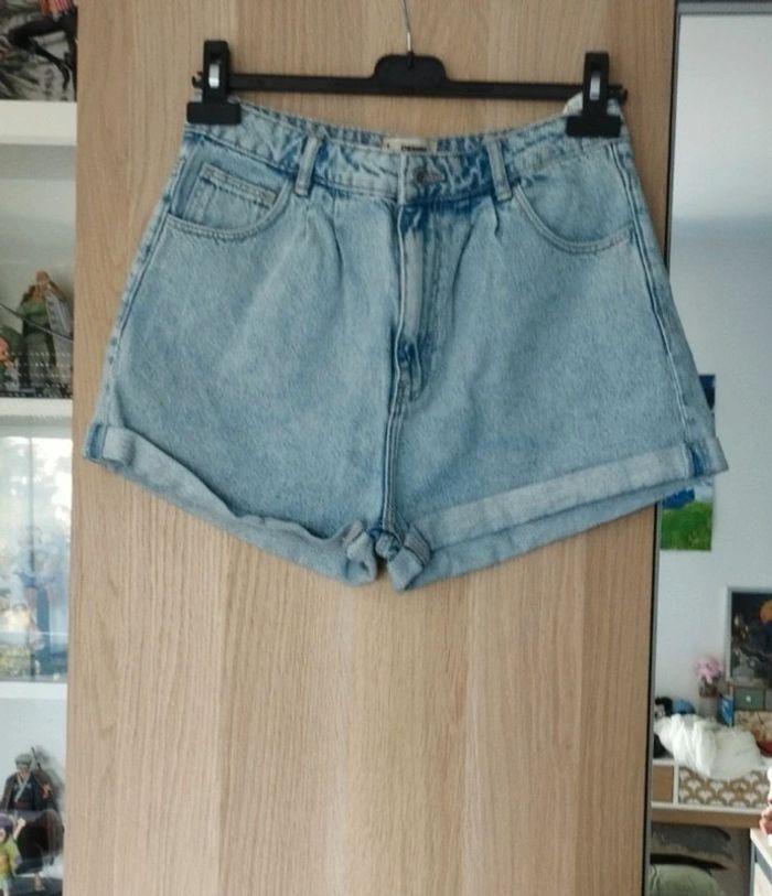 Short en jean bleu clair denim collection Tally Weijl - Taille L 40