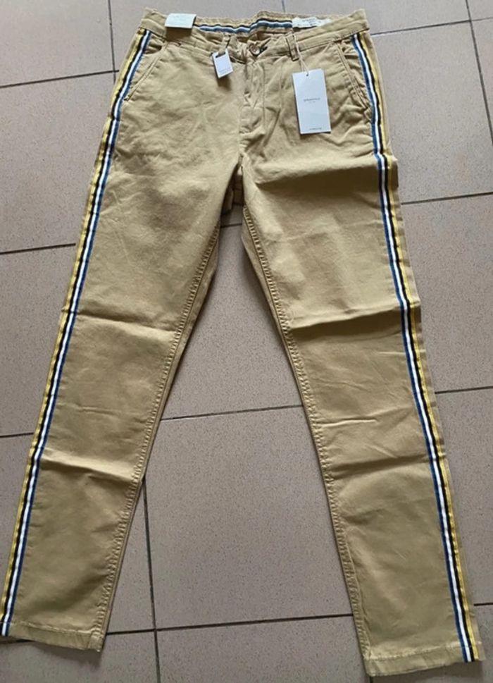 Pantalon Springfield taille 38 Neuf Liserai sur le côté - photo numéro 2