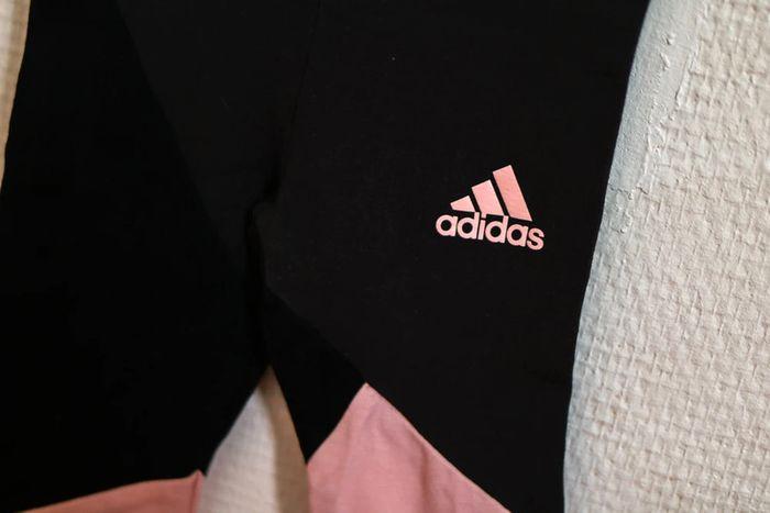 Legging noir et rose, Adidas, 3 mois - photo numéro 2