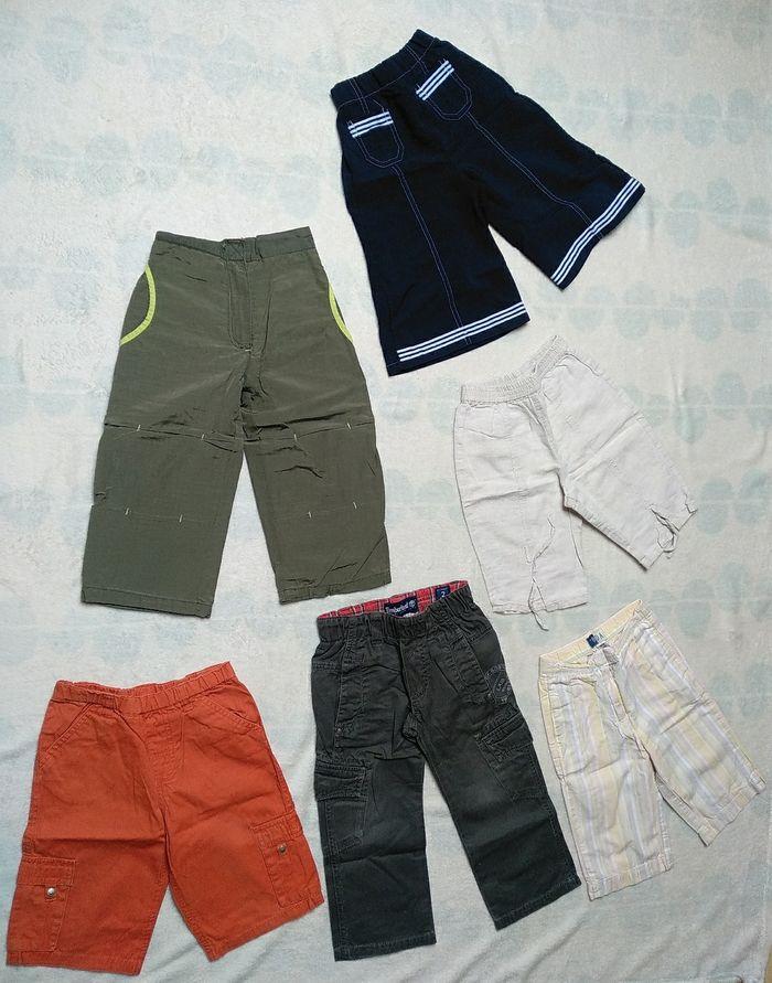 Lot pantalons et t-shirts ML taille 23/24 mois - photo numéro 1