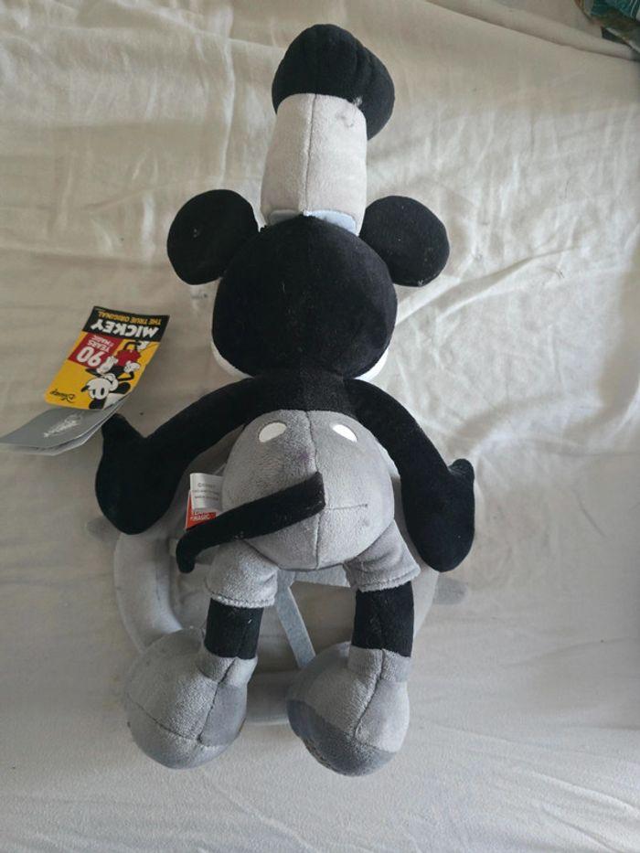 peluche mickey steamboat 90 ans - photo numéro 4