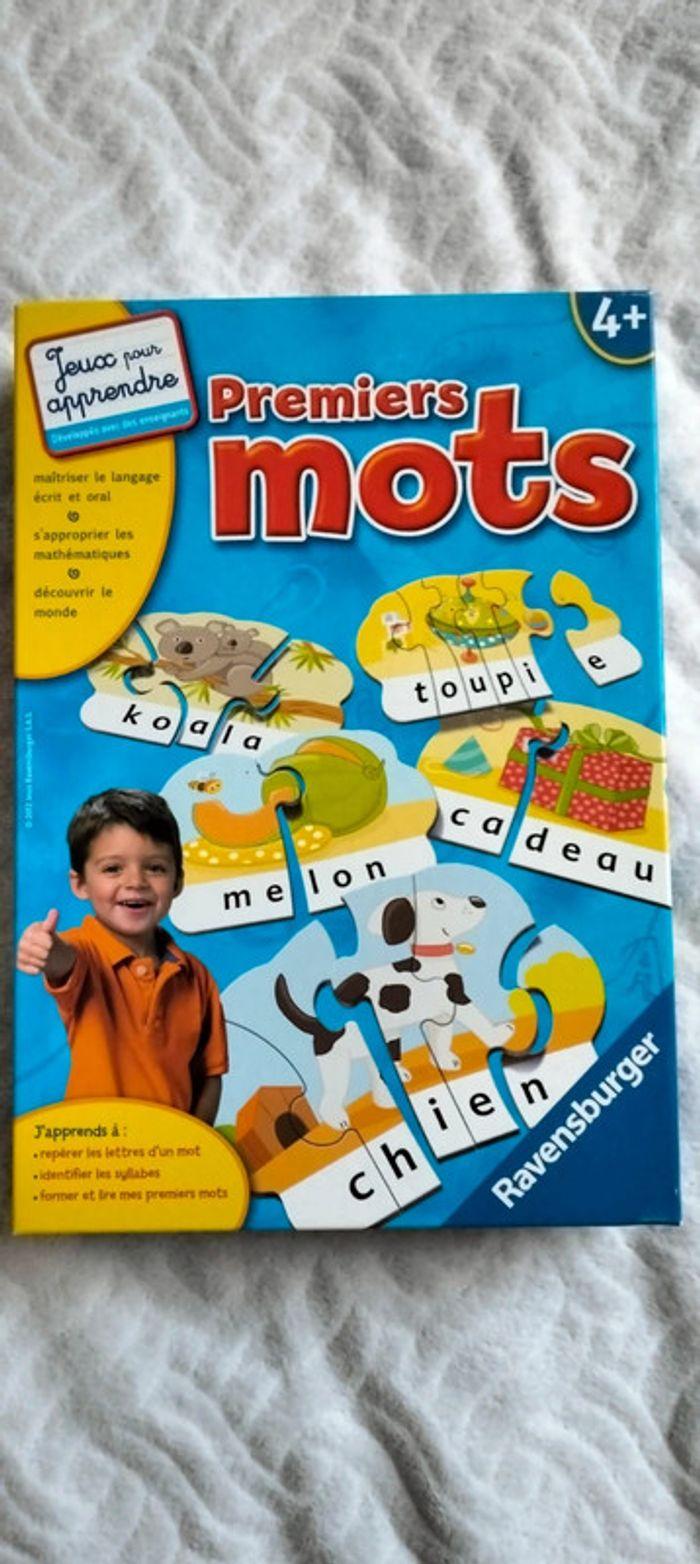 Jeu Premiers mots - photo numéro 1