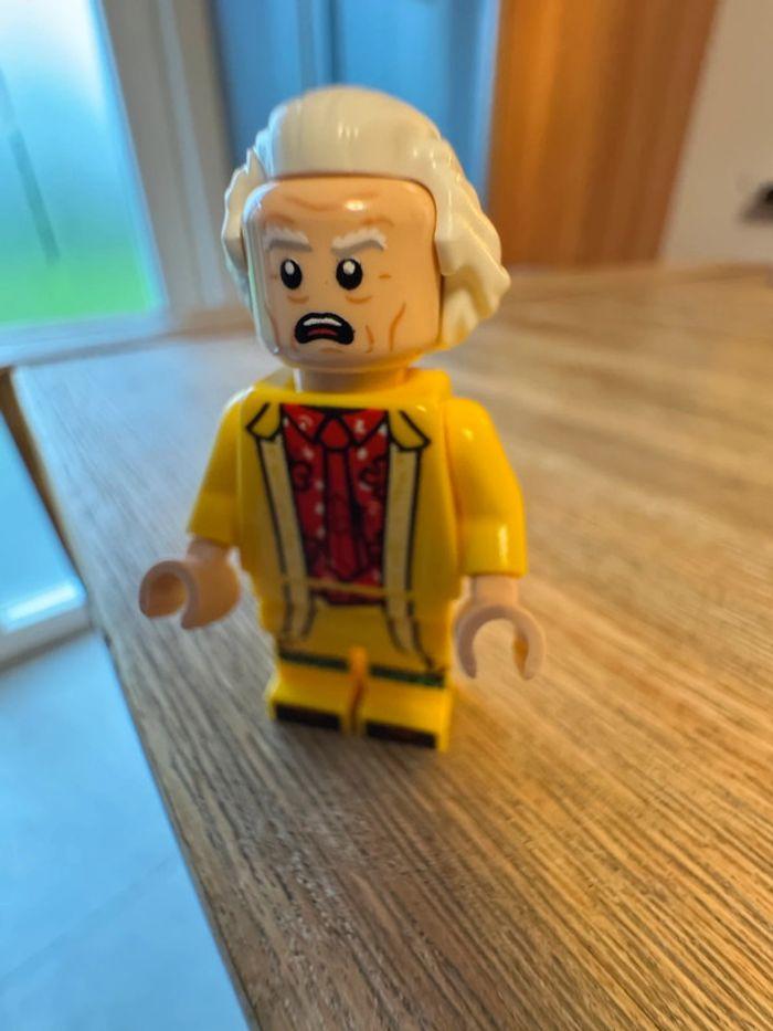 Minifigures Lego - Doc Brown - Back to the future - photo numéro 1