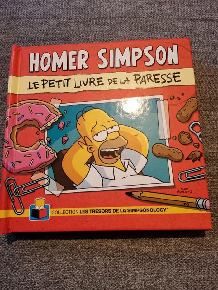 Home Simpson Le petit livre de la paresse - photo numéro 1