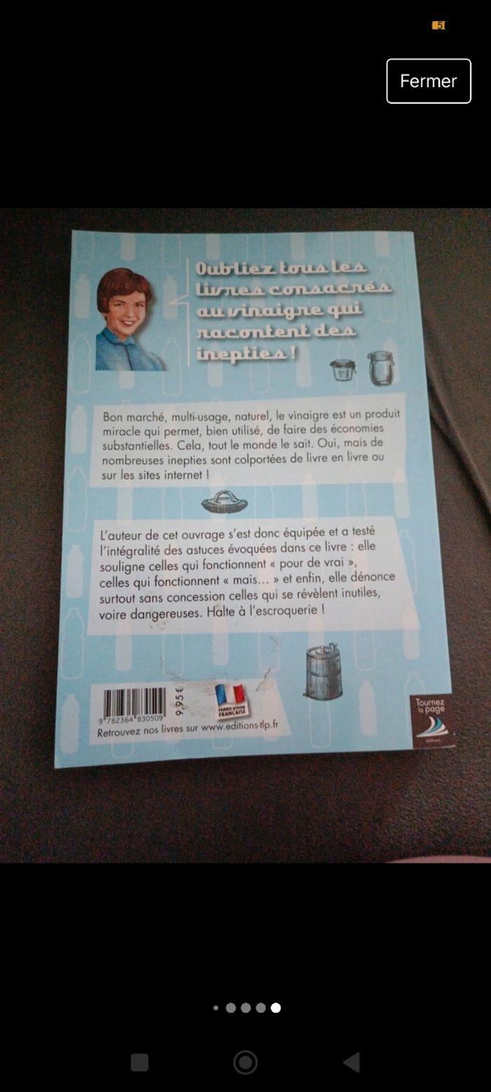 Livre toute la vérité sur le vinaigre - photo numéro 2