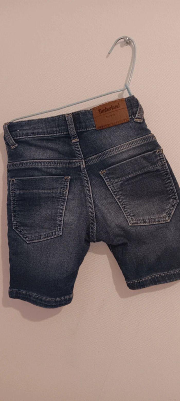 Short en jeans timberland 4 ans - photo numéro 4