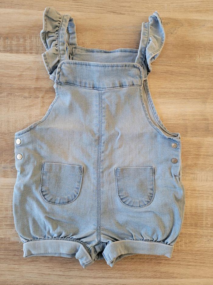 Combi-short en jean