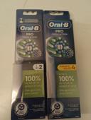 Lot de 6 brossettes oral b