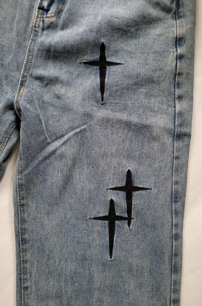 Jean Y2K bleu taille 2XL homme en très bon état - photo numéro 6