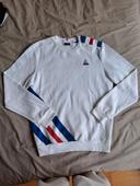 Sweatshirt blanc Lecoqsportif