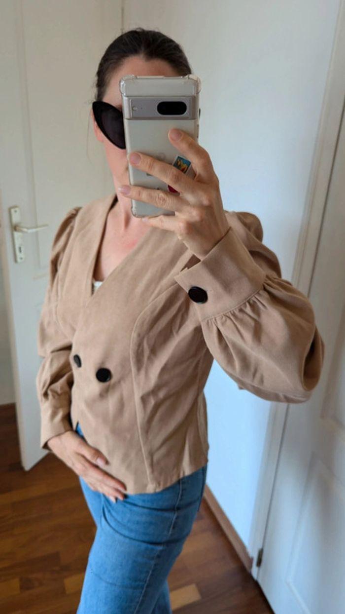 Veste Shein beige 38 - photo numéro 3