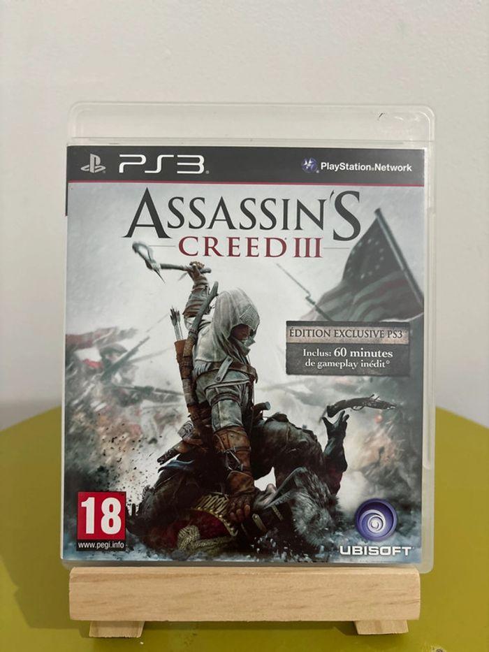 Jeu Assasin’s creed III PlayStation 3 - photo numéro 1