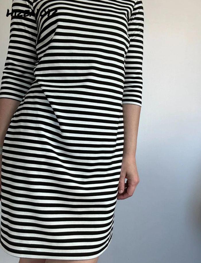 Robe marinière noire et blanche Esmara taille 38/40 💖 - photo numéro 6