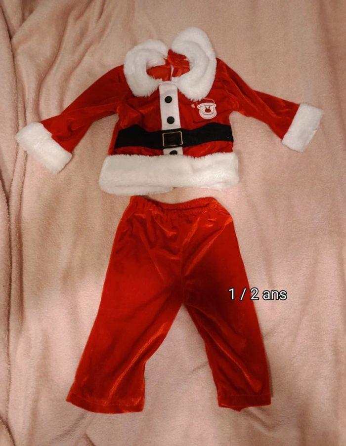 Pyjama déguisement Noël 1/2 ans