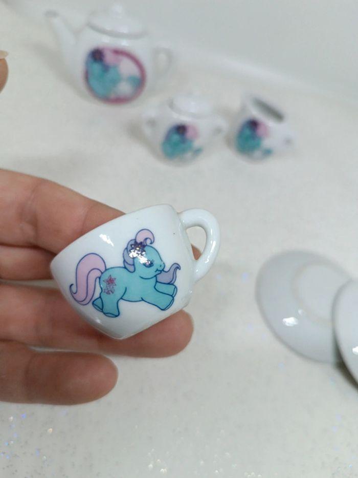 Dînette jouet miniature porcelaine tasse assiette petit poney little Pony wiki cuisine kitchen - photo numéro 6