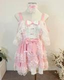 Robe pink Lolita Princess Cosplay Barbie