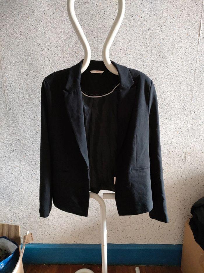 Veste blazer noire 44 camaïeu - photo numéro 1