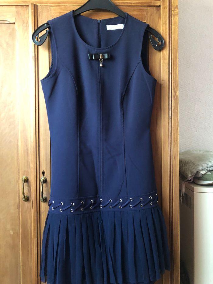 Robe Rinascimento bleu marine - photo numéro 6