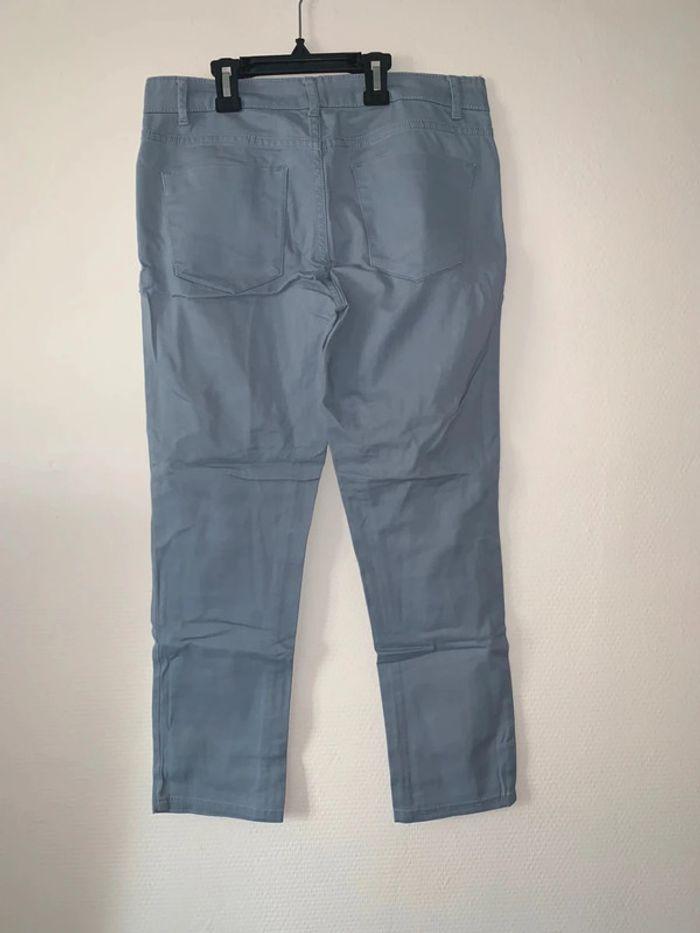 Pantalon bleu femme taille 42 - photo numéro 2