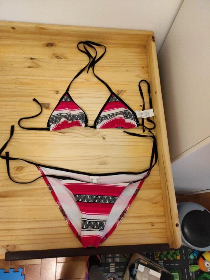 Bikini Tribord Triangle Guarana Taille 42 - photo numéro 2