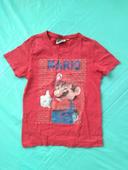 T-shirt Mario rouge T8A Super Mario