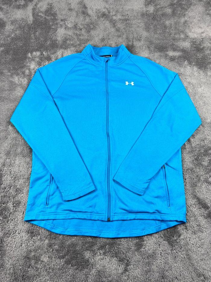 👕 Veste de Sport Under Armour Logo brodé Bleu Taille XL 👕 - photo numéro 1