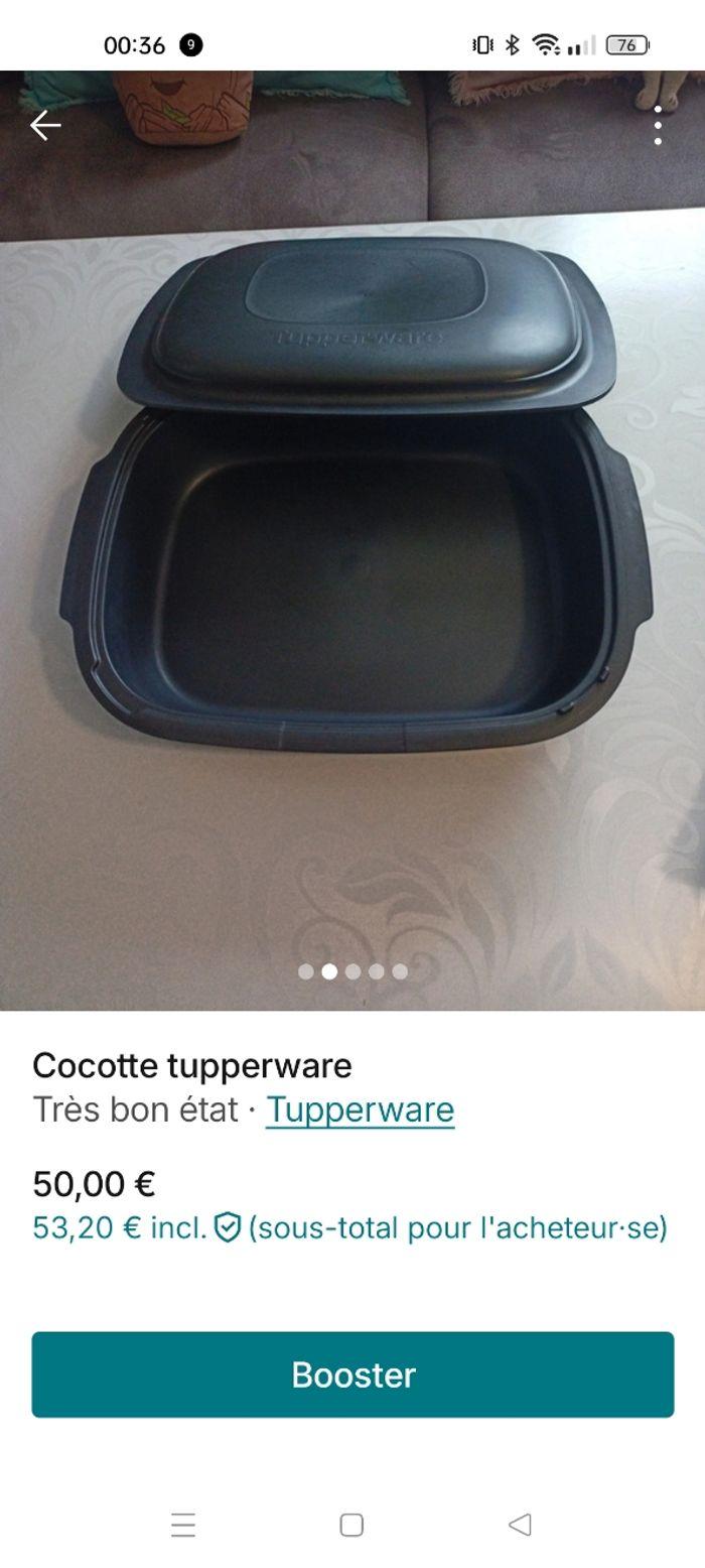 Cocotte ultra pro tupperware - photo numéro 2