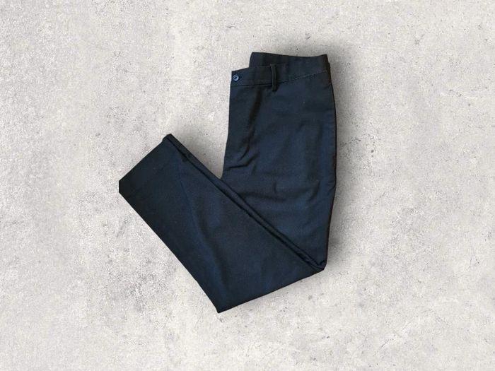 Pantalon noir Uniqlo homme taille 30x33 taille elastique et resserable - photo numéro 1