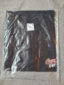 T-shirt manches courtes noir coca cola zéro taille L neuf