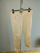 pantalon beige toile L40/42