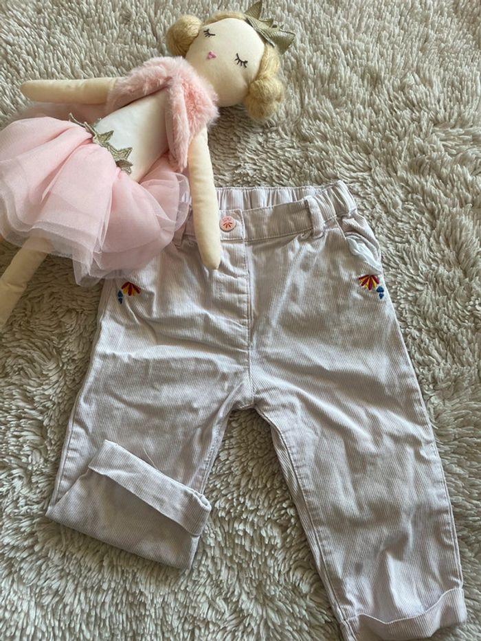 Petit pantalon rose pale - photo numéro 1