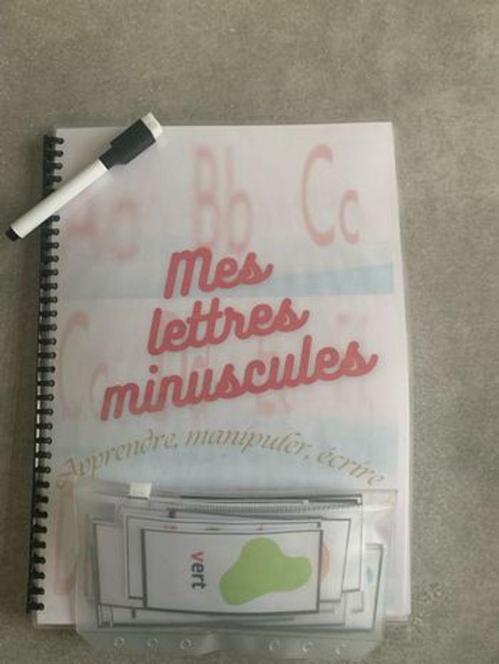 Livret activité enfant lettres minuscules - photo numéro 2