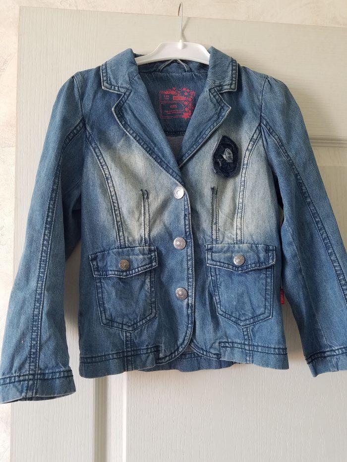 Veste en jean fille 4/5 ans Name it tbe - photo numéro 2