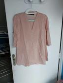 Chemise rose