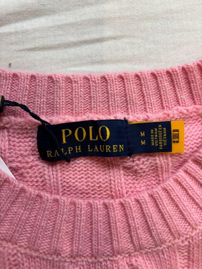 Pull Ralph Lauren Rose - photo numéro 5