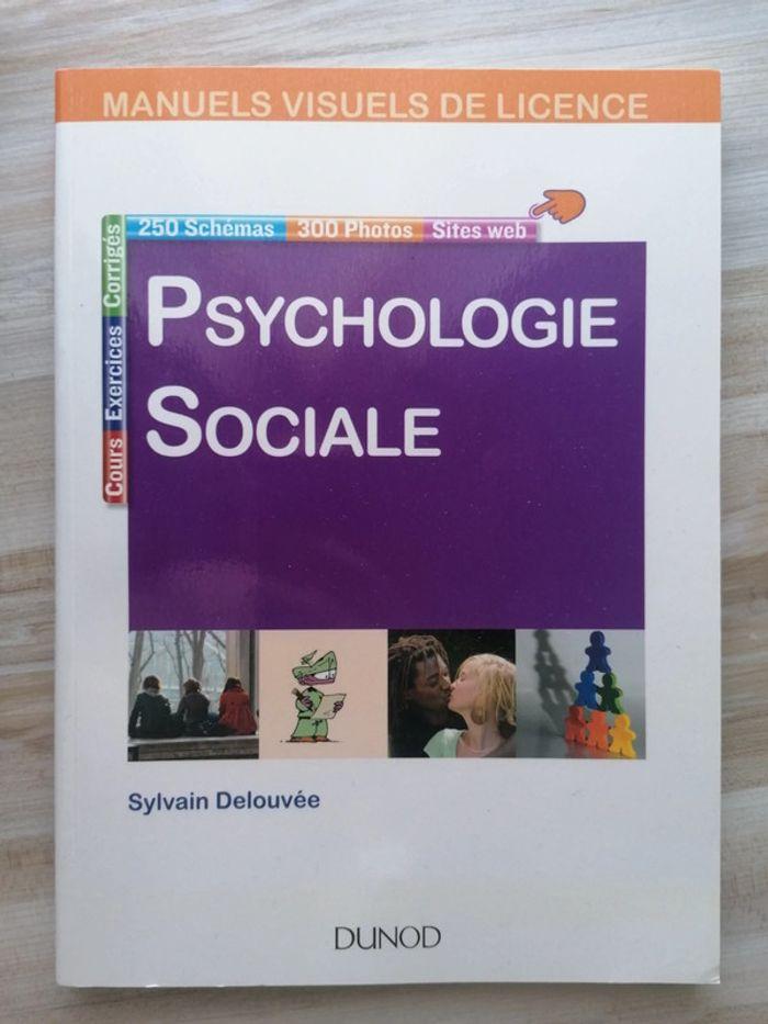 Manuel license psychologie sociale - photo numéro 1