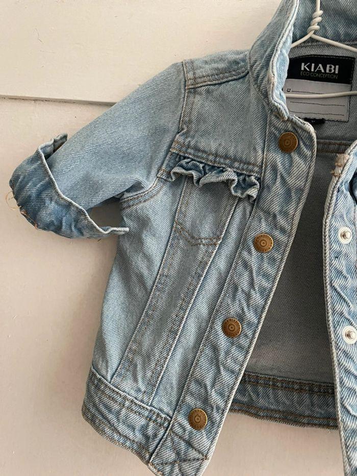 Veste en jean taille 3 mois - photo numéro 4