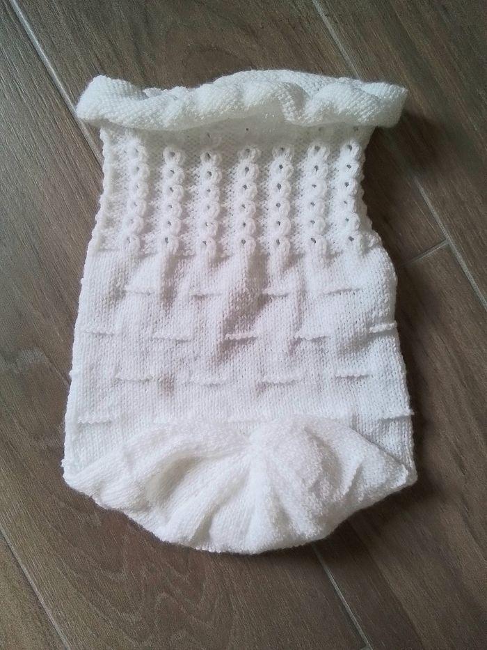 Cocon de naissance. Laine acrylique spéciale layette - photo numéro 2