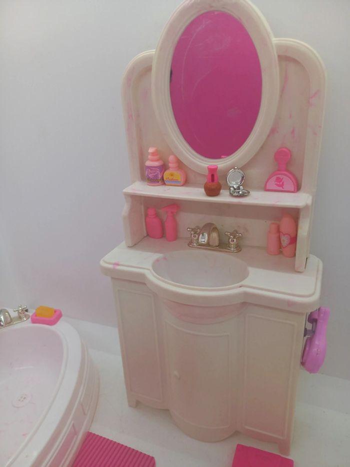 Salle de bain mattel barbie - photo numéro 3