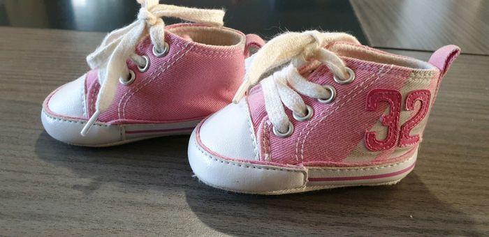 Chaussures bébé type converse - photo numéro 3