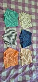 Lot de 6 shorts