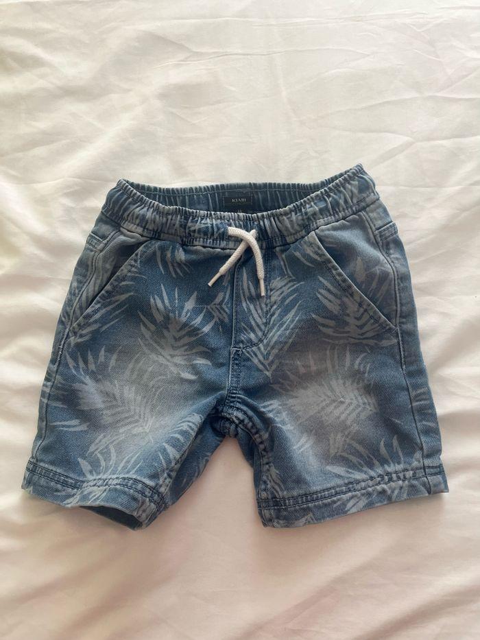 Short en jean bleu 4 ans - photo numéro 1