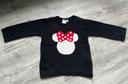 Pull noir Mickey Disney fille 12 mois