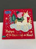 Livre Peppa et la licorne de Noël