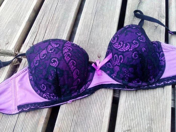 Soutien gorge lilas 85B - photo numéro 2