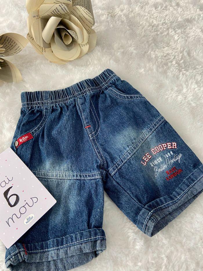 Short Jeans Lee Cooper 6 mois tbé - photo numéro 2